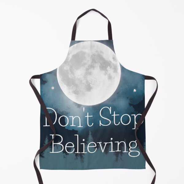 Item preview, Do not Stop Believing - moon at night designed and sold by Ball-and-Match.