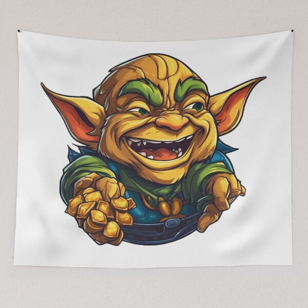 Item preview, Goblin merchants designed and sold by Stickermagician.