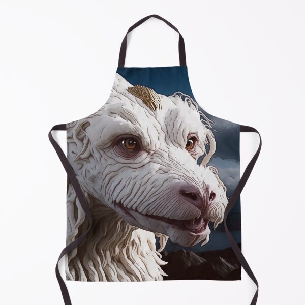 Item preview, Falkor The Luck Dragon From The Neverending Story, AI Generated Art designed and sold by LuckDragonGifts.