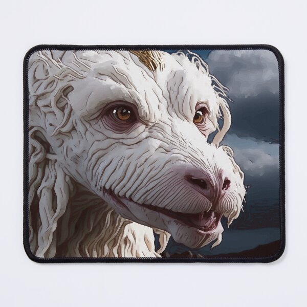 Item preview, Falkor The Luck Dragon From The Neverending Story, AI Generated Art designed and sold by LuckDragonGifts.