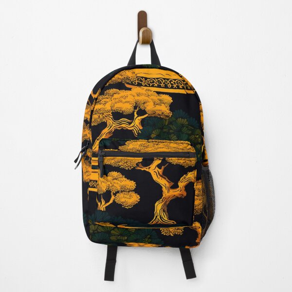 Item preview, Golden japanese bonsai pattern designed and sold by DigitalArtsForU.