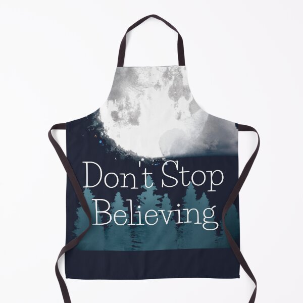 Item preview, Do not Stop Believing - moon at night designed and sold by Ball-and-Match.