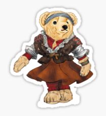 Ballet Dancer Polo Bear Sticker