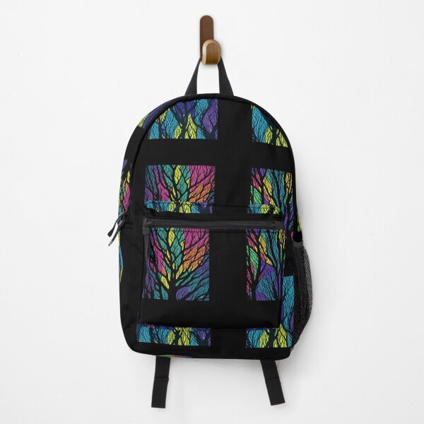 Item preview, Rainbow Trees - Northern Lights 4-pack designed and sold by AnneADArt.