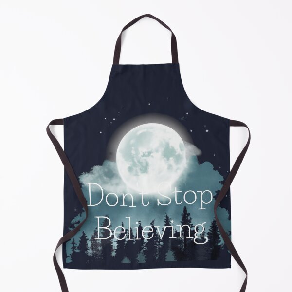 Item preview, Do not Stop Believing - moon at night designed and sold by Ball-and-Match.