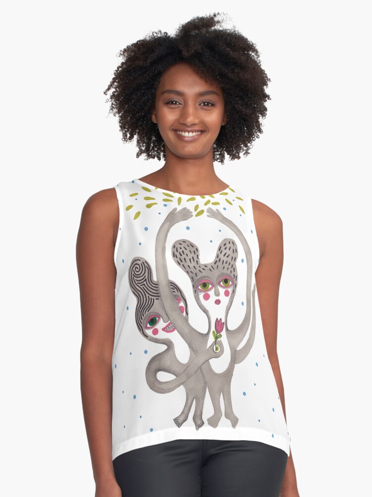 Item preview, Sleeveless Top designed and sold by nuanz.