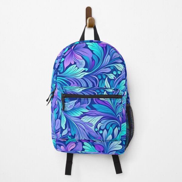 Item preview, Blue, Purple Jungle Feeling designed and sold by Hibiskusmond.