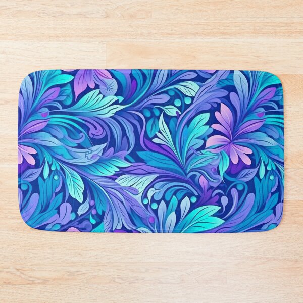 Item preview, Blue, Purple Jungle Feeling designed and sold by Hibiskusmond.
