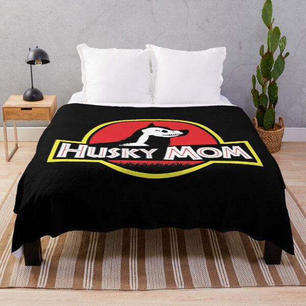 Item preview, (For Dark Background) Jurassic Siberian Husky Mom designed and sold by More Cute Dogs.