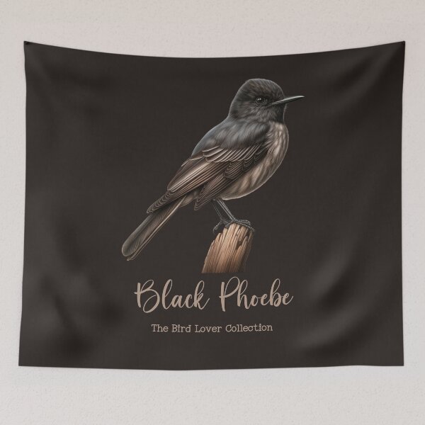 Item preview, Black Phoebe - The Bird Lover Collection designed and sold by GoodOldVintage.