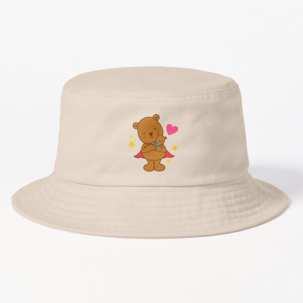 Bucket hat I gifted my husband for his bday & my 26 yr old teddy