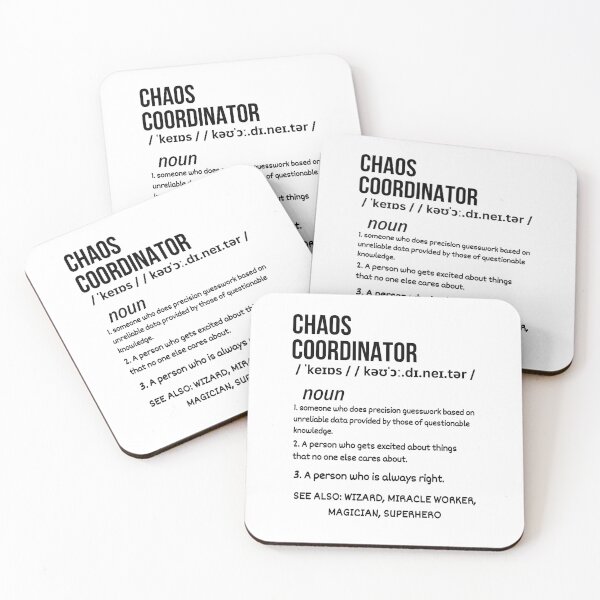 Item preview, Chaos Coordinator Definition designed and sold by diip.