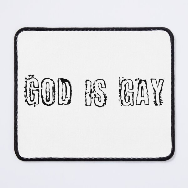 Item preview, God is Gay designed and sold by SketchyPedals.