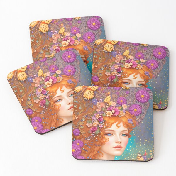 Item preview, Lady with Butterflies designed and sold by printorina.