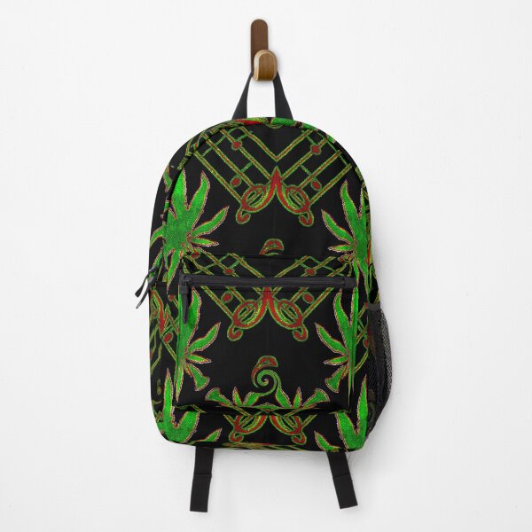 Item preview,  Music is my drug - music is my medicine - Funny attractive abstract graphics with a harmonious geometric blend of herbs and musical notation symbols.  designed and sold by Ralek.