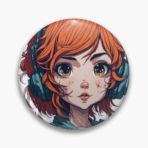 Artikelvorschau, Cute girl wearing headset. entworfen und verkauft von Amorndetch.