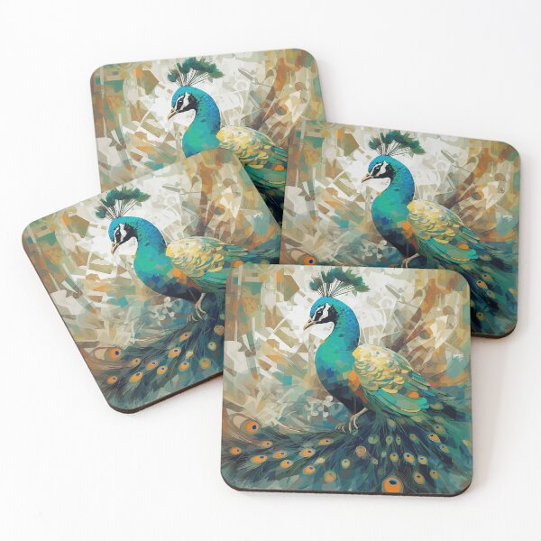 Item preview, Abstract Peacock Animal Print - Beauty and Vibrant designed and sold by TheImperfecto.