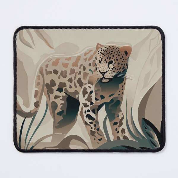 Item preview, Leopard relaxes in the jungle designed and sold by vk09.