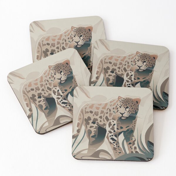 Item preview, Leopard relaxes in the jungle designed and sold by vk09.