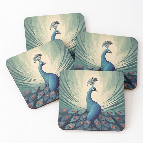 Item preview, Abstract Peacock Animal Print - Beauty and Vibrant designed and sold by TheImperfecto.