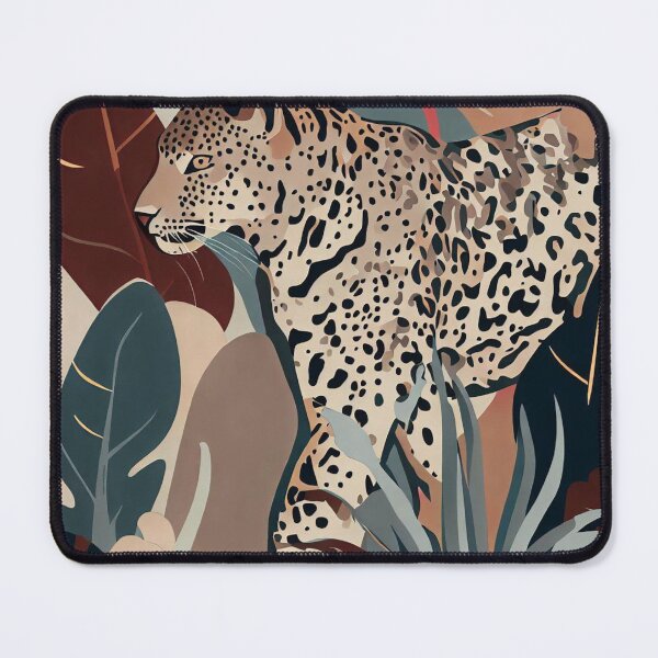 Item preview, Beautiful leopard among the leaves designed and sold by vk09.