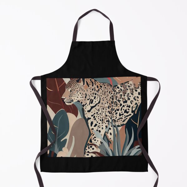 Item preview, Beautiful leopard among the leaves designed and sold by vk09.