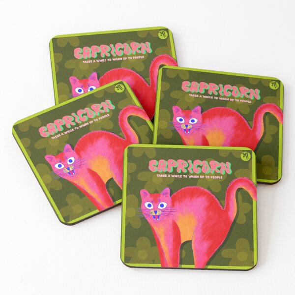 Item preview, Capricorn Cat designed and sold by maanyadhar.