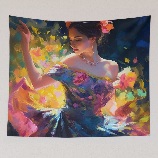 Item preview, Dancing in the Garden designed and sold by Red Witch Art.