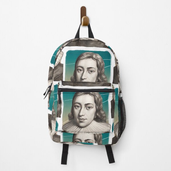 Item preview, English Poet John Milton illustration designed and sold by Litstoy.
