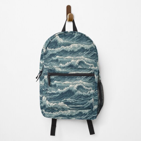 Item preview, Beautiful Ocean Pattern Print designed and sold by CreaturesLikeUs.