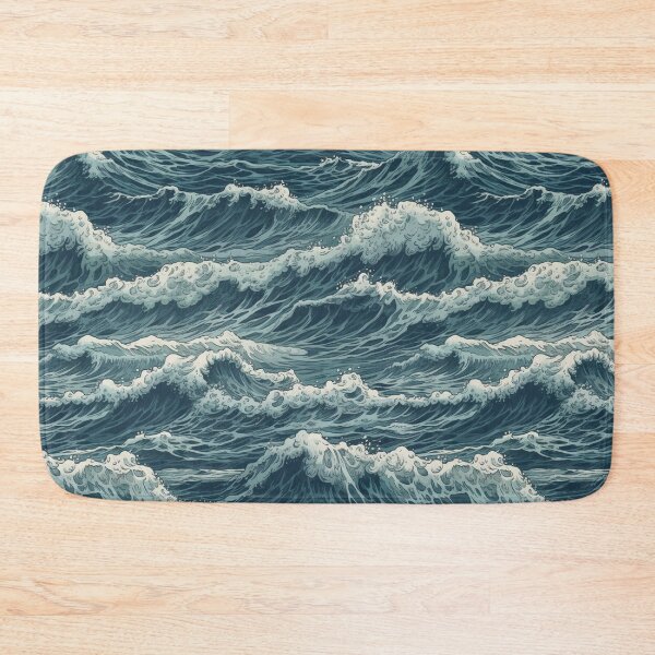 Item preview, Beautiful Ocean Pattern Print designed and sold by CreaturesLikeUs.