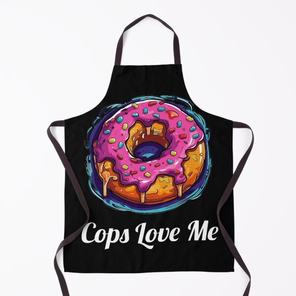 Item preview, Delicious Pink Glazed Donut - "Cops Love Me" designed and sold by SADStyleDesigns.