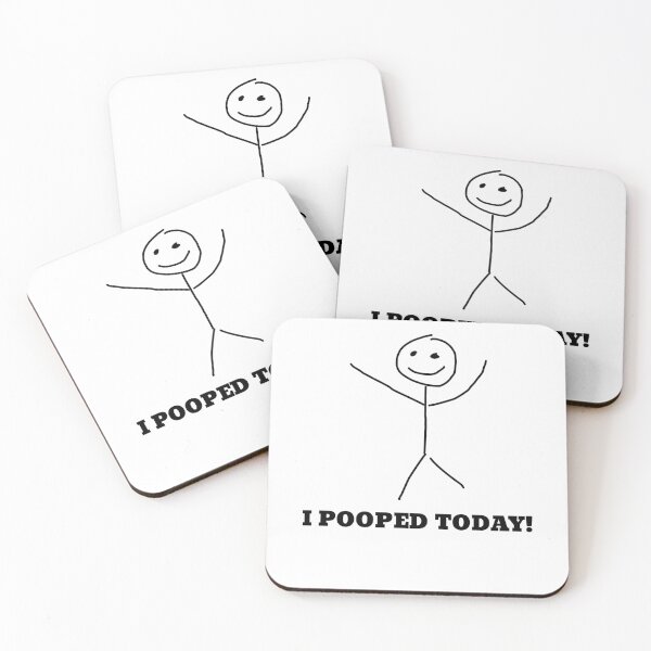 Item preview, I Pooped Today! designed and sold by WakeNBake-Tees.