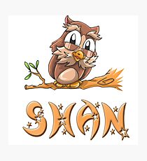 Shan Owl Photographic Print