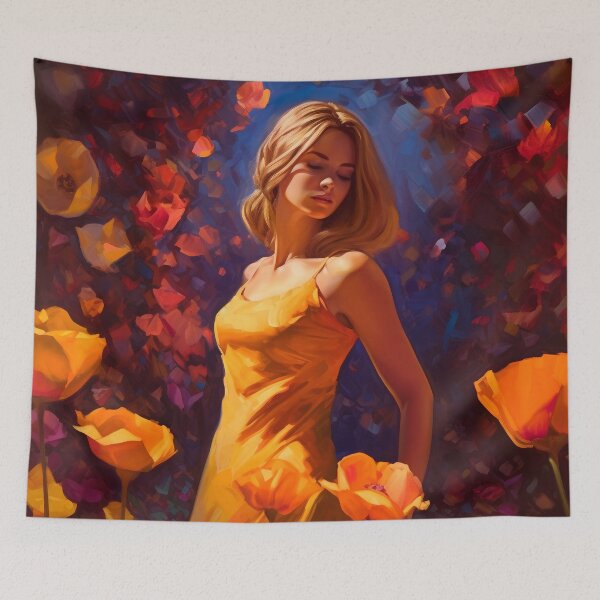 Item preview, Dancing in the Garden 5 designed and sold by Red Witch Art.