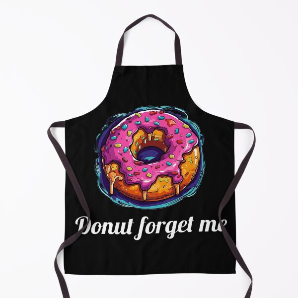 Item preview, Delicious Pink Glazed Donut - "Donut Forget Me" designed and sold by SADStyleDesigns.
