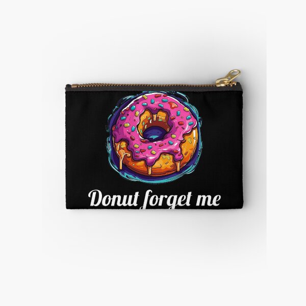 Item preview, Delicious Pink Glazed Donut - "Donut Forget Me" designed and sold by SADStyleDesigns.