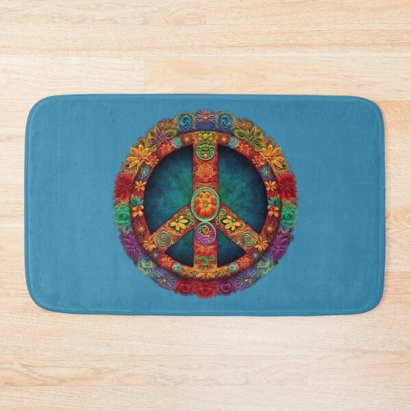 Item preview, Flower Peace Symbol Sign designed and sold by Juliascutecornr.
