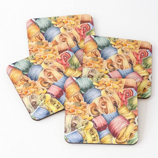 Item preview, Pasta salad summer party - Poster - The colorful pasta plate - Pasta love designed and sold by Pixelboys.