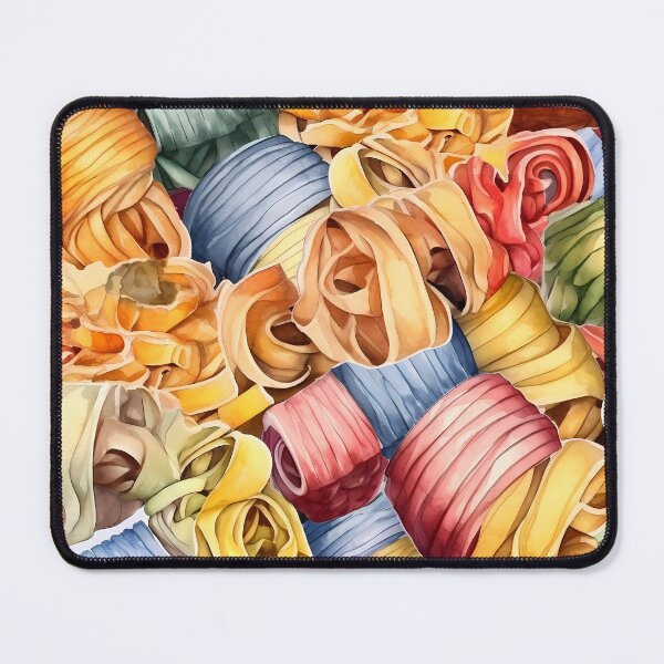 Item preview, Pasta salad summer party - Poster - The colorful pasta plate - Pasta love designed and sold by Pixelboys.