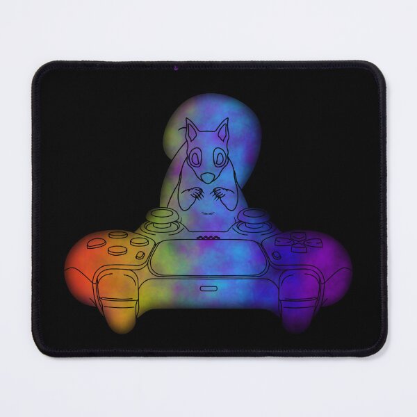 Artikelvorschau, Eichhörnchen mit Controller – Neon entworfen und verkauft von Squirrel-Brain.