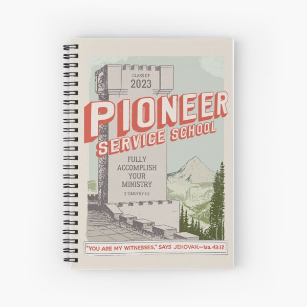 Gift for JW Pioneer: Fully accomplish ministry Notebook