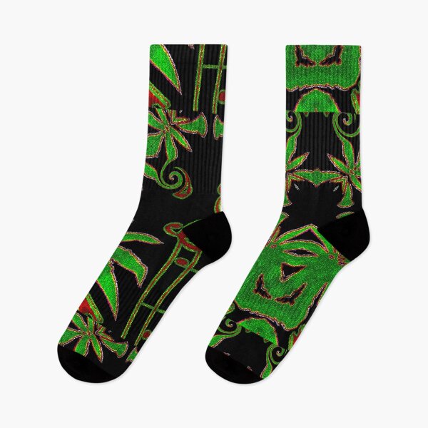 Item preview,  Music is my drug - music is my medicine - Funny attractive abstract graphics with a harmonious geometric blend of herbs and musical notation symbols.  designed and sold by Ralek.
