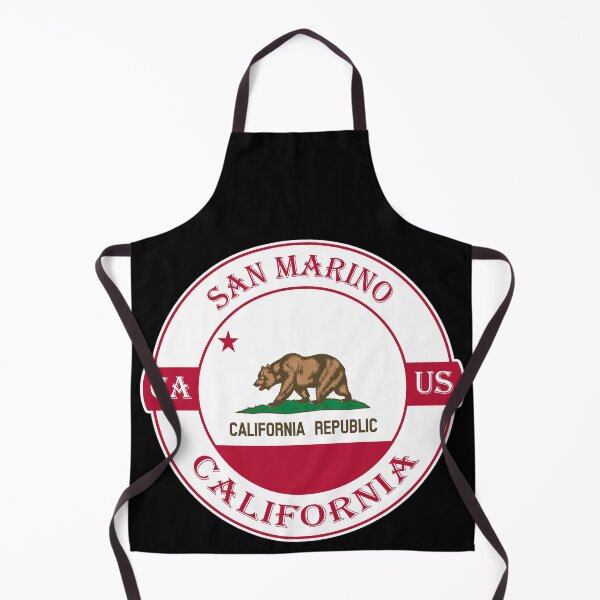 Item preview, San Marino California Flag USA Seal Stamp Badge Travel Souvenir designed and sold by TeeHome.