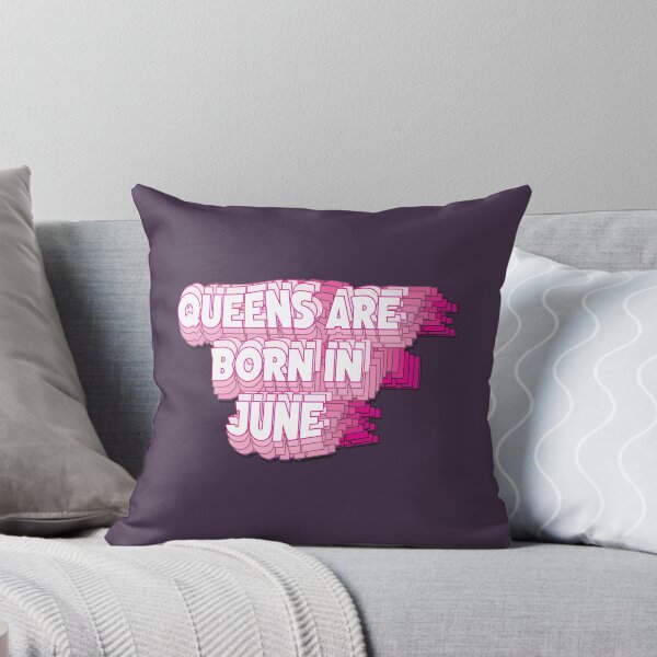 Item preview, Queens are born in June quote designed and sold by Donutlovers.