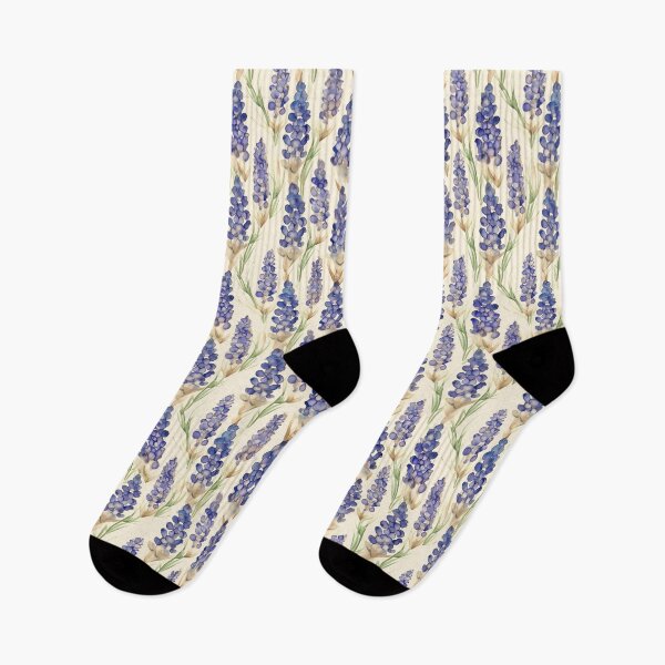Item preview, Watercolor Hyacinths Pattern designed and sold by Sturdust.