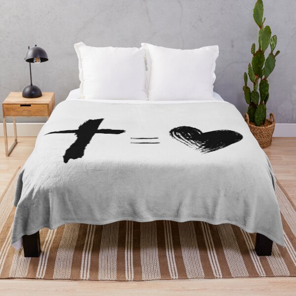 Item preview, Jesus Loves You | Cross equals Heart | Jesus is Love | Cross is Love designed and sold by Faith at Work.