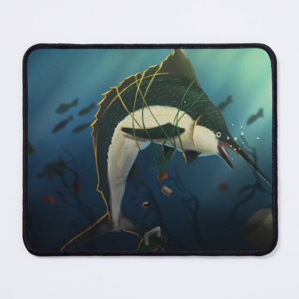 Item preview, Fish trapped in net designed and sold by Musa David Oluwayanmife.
