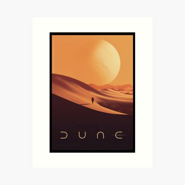 Item preview, Dune 2021. Fan Art designed and sold by sonorian.