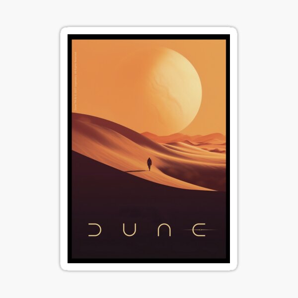 Vista previa del artículo con la obra «Duna 2021. Fan Art», diseñado y vendido por sonorian.